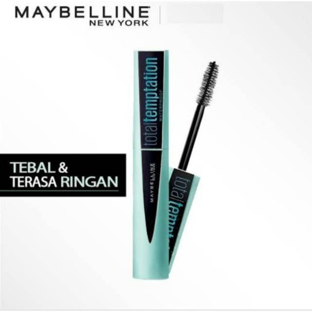 Jual Maybelline mascara total tempation | Shopee Indonesia