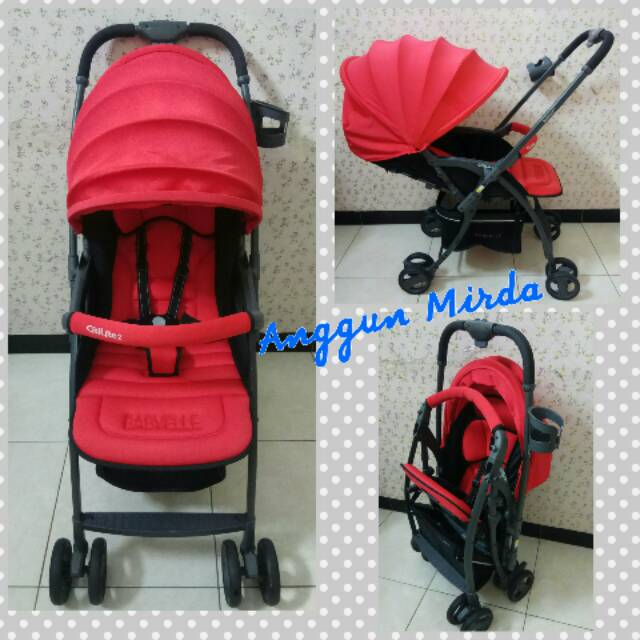 Jual cheap stroller second