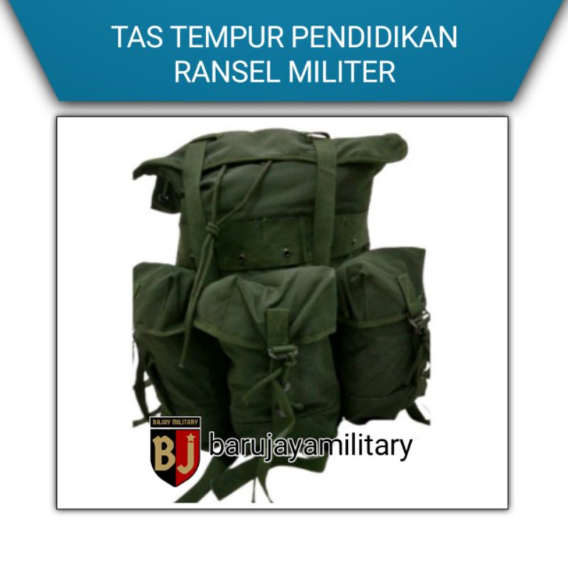 Jual RANSEL KOREA TNI HIJAU - T60 TNI HIJAU TAS TEMPUR PENDIDIKAN ...