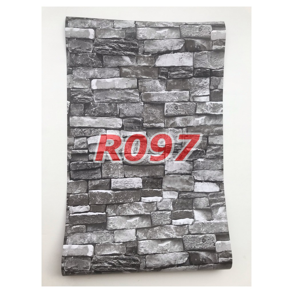 Jual R097f Wallpaper Sticker Rock / Batu - Wallpaper Dinding | Shopee ...