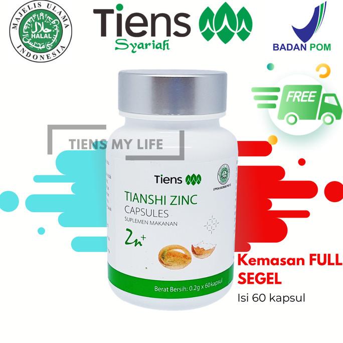 Jual Zinc Capsules Tiens | Suplemen Penambah Nafsu Makan | Penambah ...