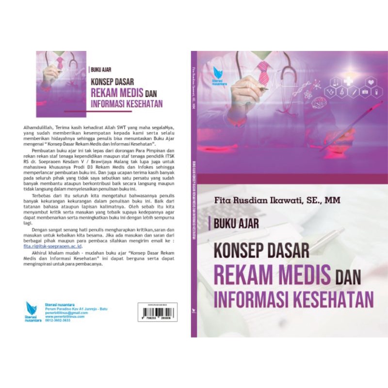 Jual Buku Konsep Dasar Rekam Medis Dan Informasi Kesehatan | Shopee ...