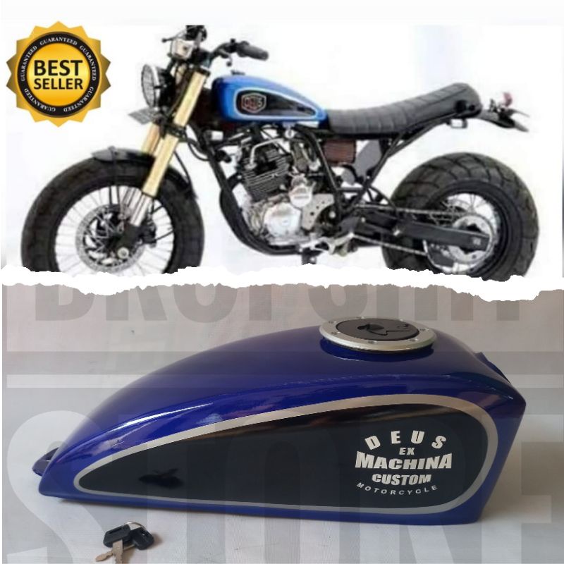 Jual Tangki custom japstyle Tracker scrambler caferacer bratsytle ...