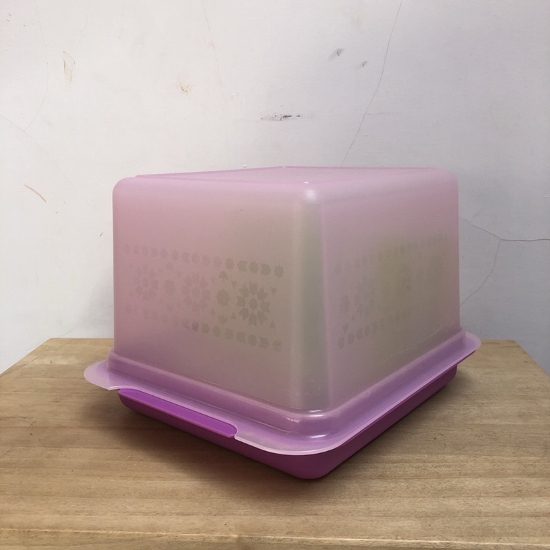 Jual tempat roti ungu by tupperware | Shopee Indonesia
