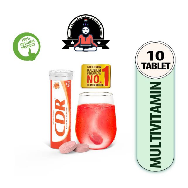 Jual Cdr / Calsium D Redoxon / Fruit Punch / Tube Isi 10 Tablet ...