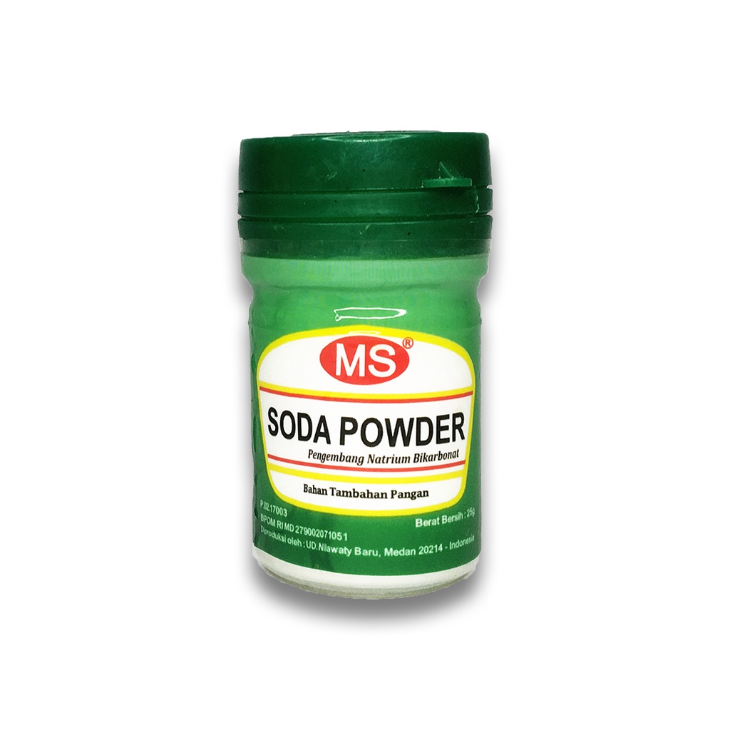 Jual bahan kue pengembang Soda Powder / baking soda / soda kue MS