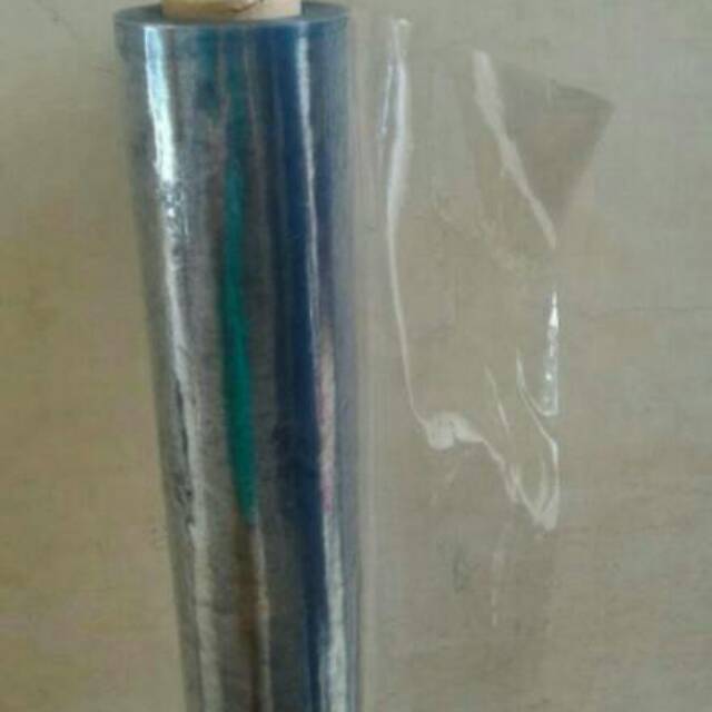 Jual Plastik Mika Meteran Rol Rolan Untuk Taplak Meja Makan Tebal 0,13 ...