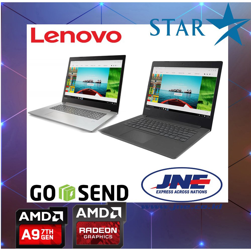 Jual Promo LAPTOP GAMING LENOVO IDEAPAD 320 A9 9420 4GB 1TB RADEON VGA ...