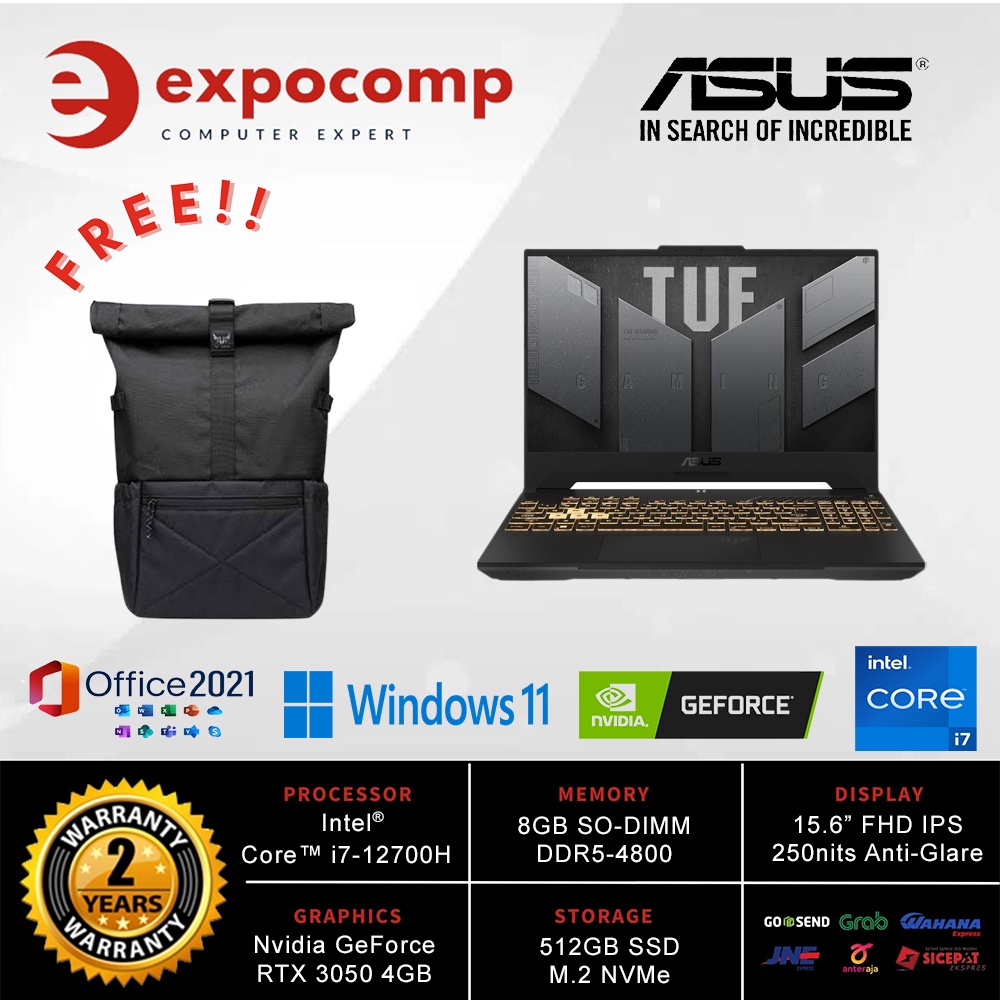 Kit Dissipatore + Ventole Per Asus TUF FX507ZC/FX507ZE - 13NR09M0AM0302 (usato Ma In Ottime Condizioni)