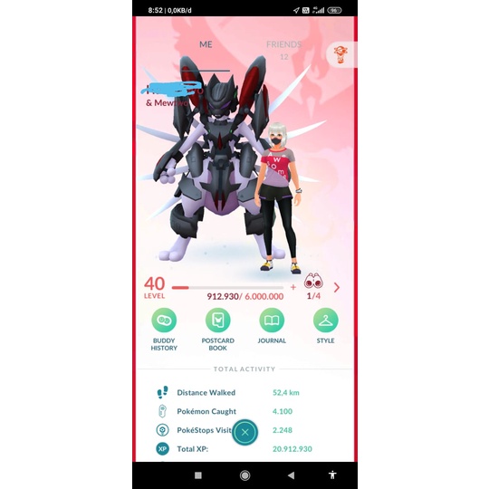 Pokémon Trade GO - Mewtwo Level 40 & 3moves From 2018 For Guaranteed Lucky Trade