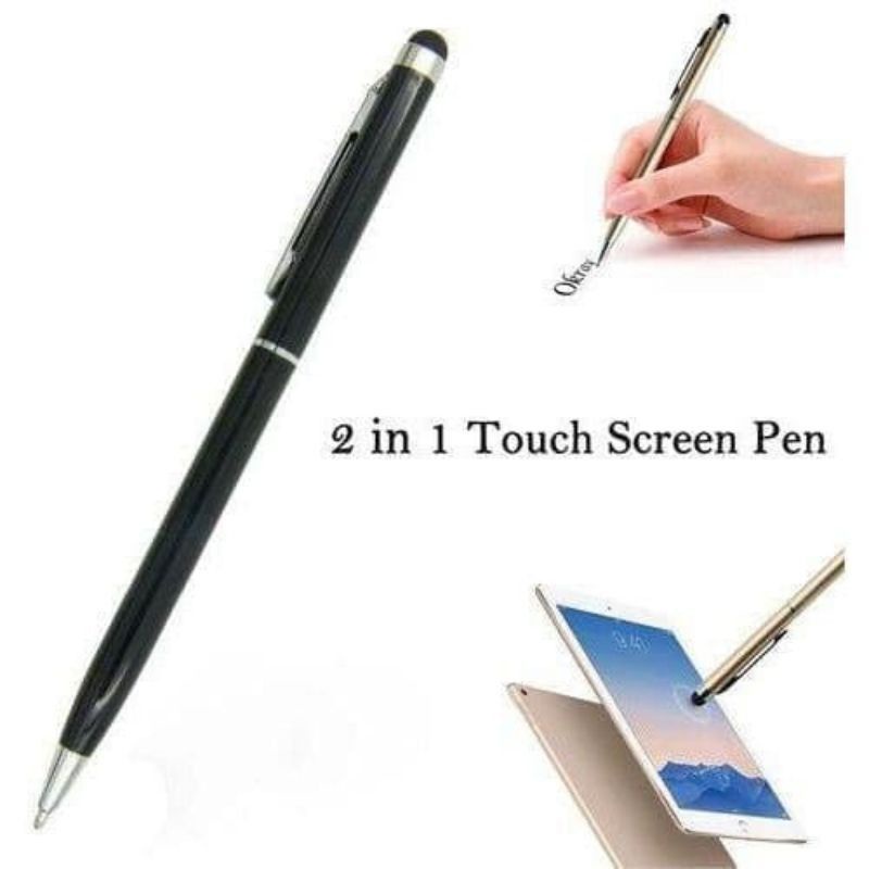 Pen HP Android Stylus 2in1 Multifungsi Android Bisa Untuk Semua Android