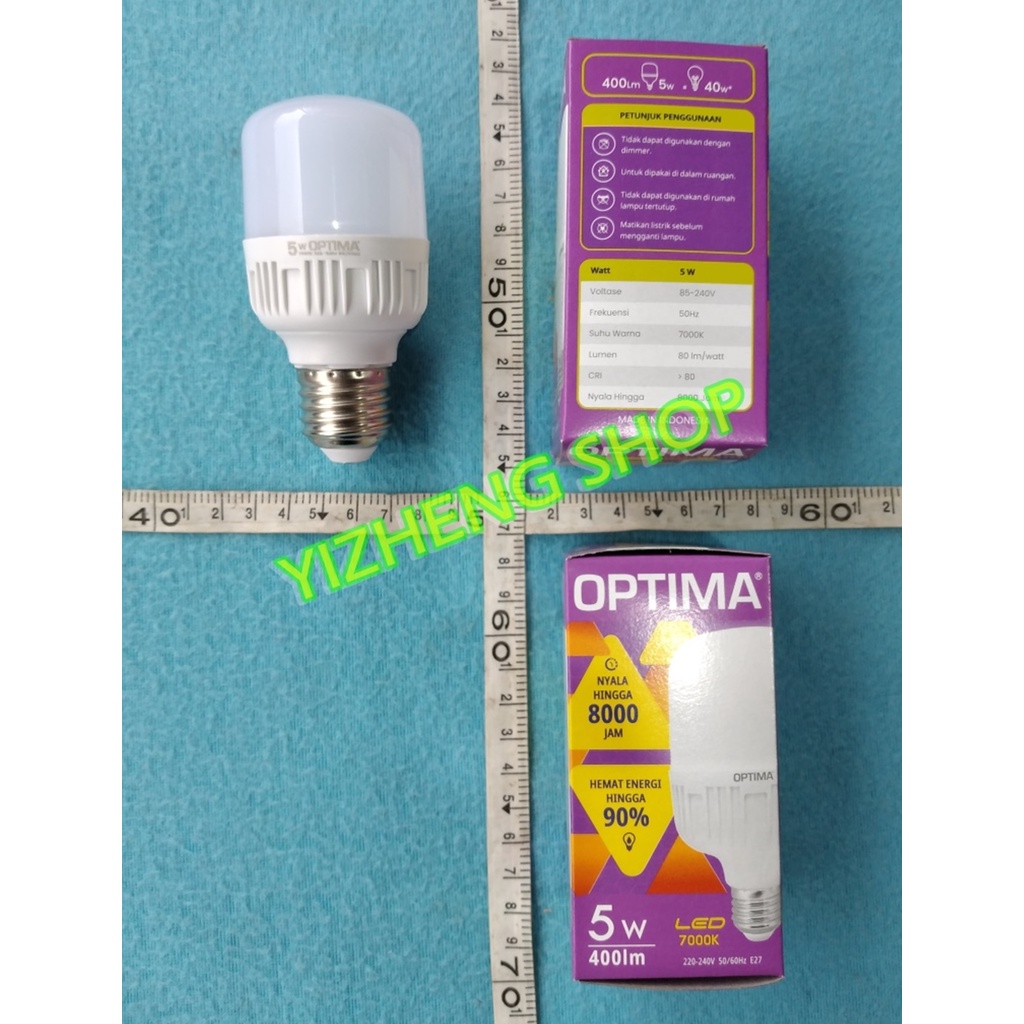 Jual LAMPU LED 5W OPTIMA | Shopee Indonesia