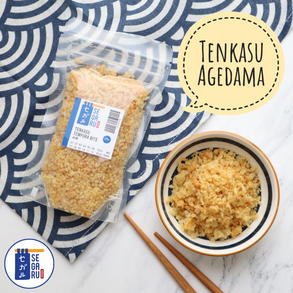 Jual Tenkasu Agedama Tempura Crunchy Bits Topping Udon Sushi Halal