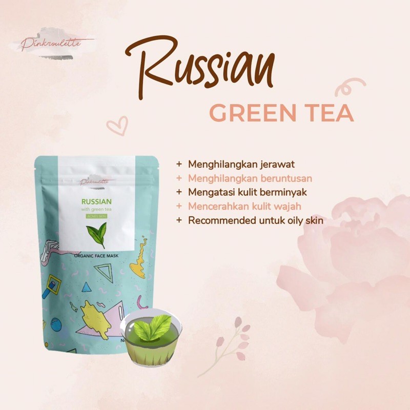 Jual MASKER ORGANIK PINKROULETTE FACE MASK (Full Size 60 gram) | Shopee ...