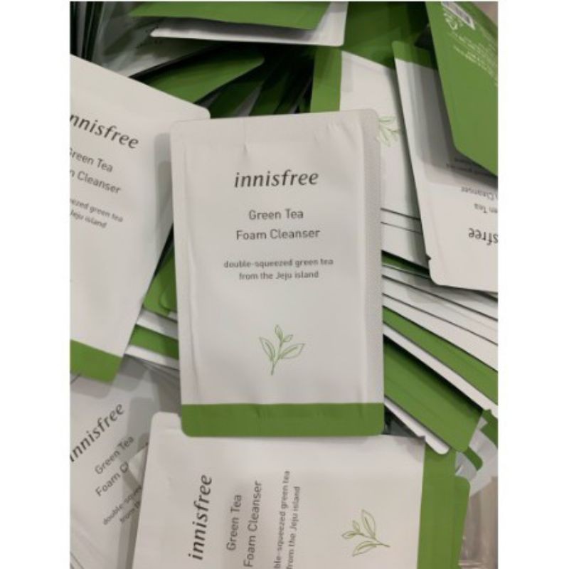 Jual INNISFREE - Green Tea Foam Cleanser (3ml) | Shopee Indonesia