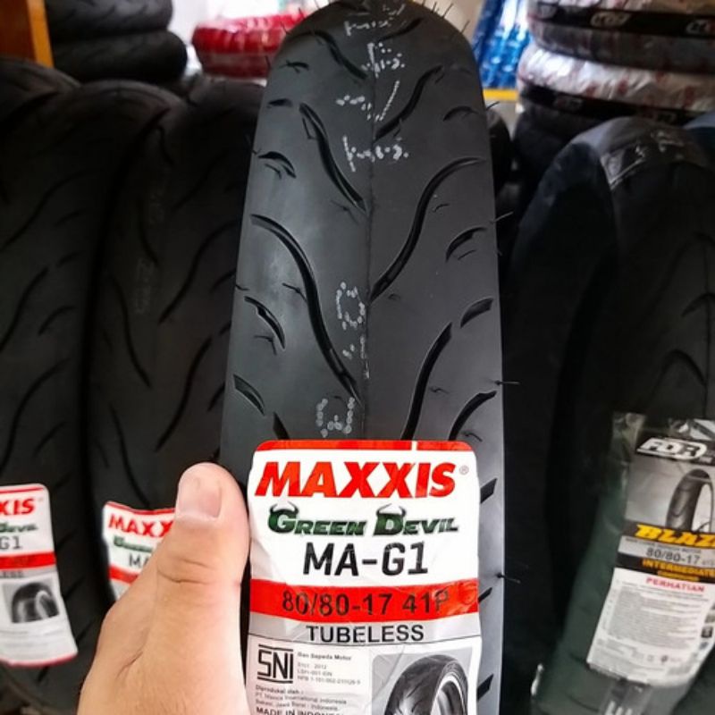 harga ban maxxis ring 17 ukuran 90 80