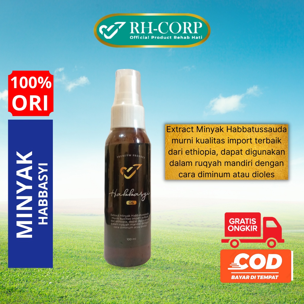 Jual Habbasyi Oil Minyak Habbatussauda Murni Berkualitas Tinggi Ml