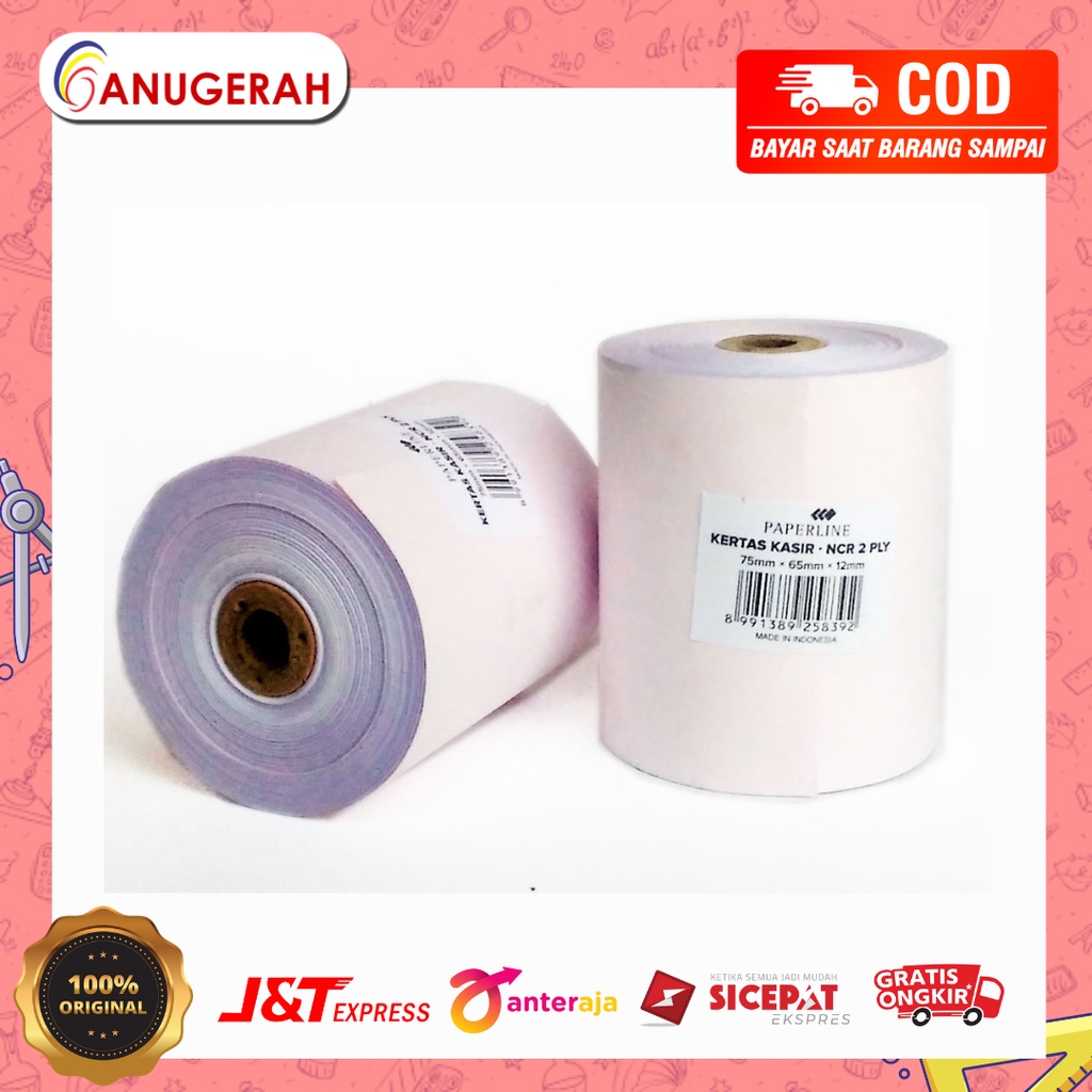 Jual Paperline X Ply Kertas Telstruk Struk Kasir Roll Pcs Shopee Indonesia