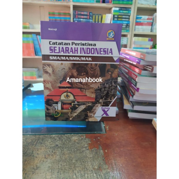 Jual Buku Sejarah Indonesia Wajib SMA Kelas 10 Revisi K13 Bailmu ...