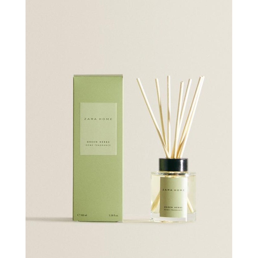 Pengharum Ruangan Diffuser Zara Home Green Herbs 100Ml Richiesa_Id