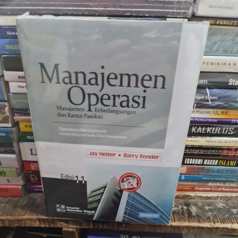 Jual Manajemen operasi edisi 11 by Jay Heizer Barry Render FULL BAB 17 ...