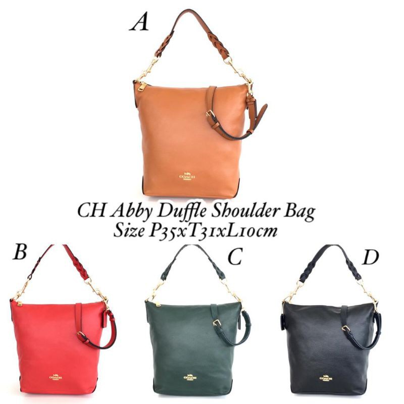 Coach abby duffle online shoulder bag