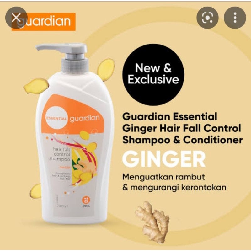 Jual Guardian Shampoo & Conditioning 1000ml 1L Guardian essential Shampoo 700ml Shopee Indonesia