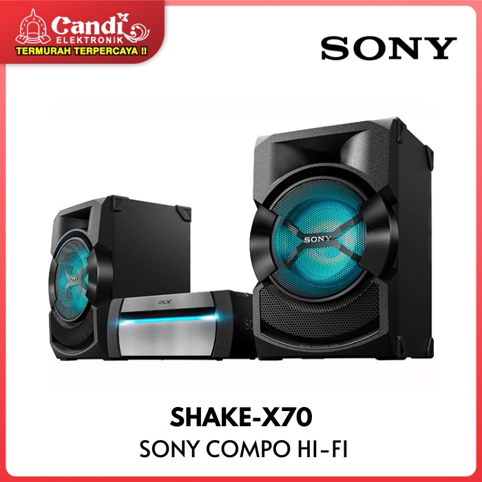Jual SONY Speaker Compo Hi-Fi SHAKE-X70 | Shopee Indonesia