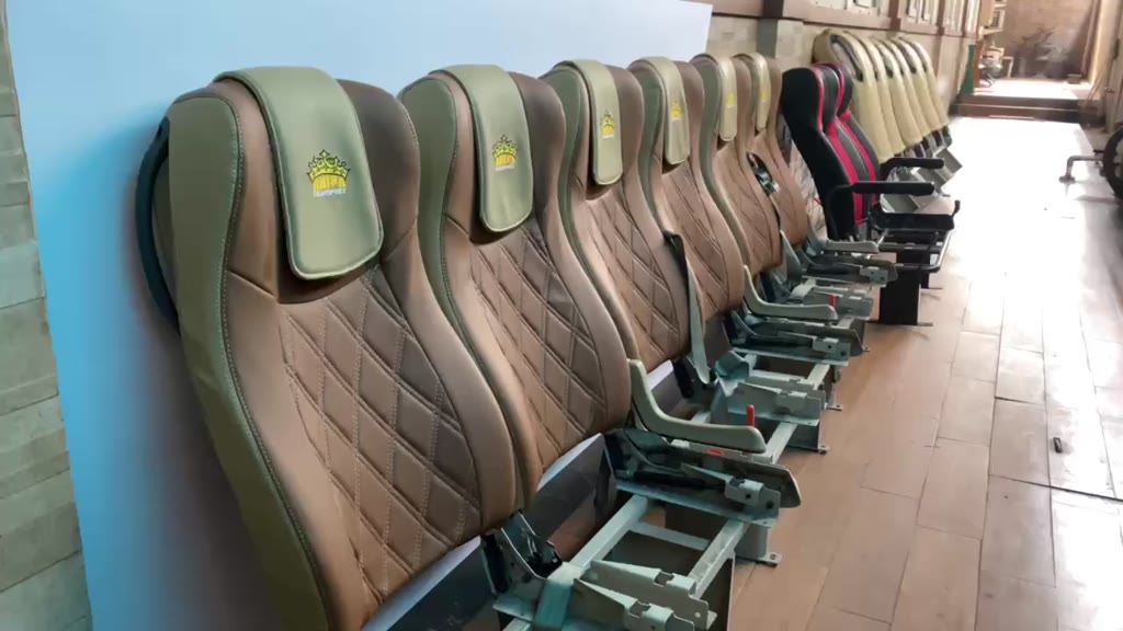 Jual Jok kursi kapal Jasa Rokondisi Sarung Jok Bus Elf jok nahkoda jok ...