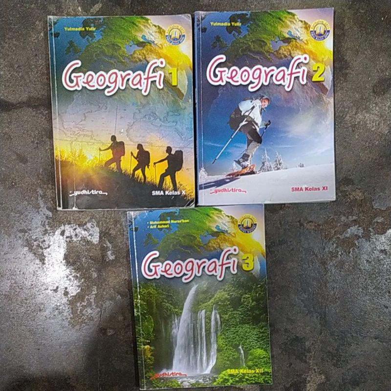 Jual Buku Geografi Untuk SMA MA Kelas 1.2.3. (original) | Shopee Indonesia