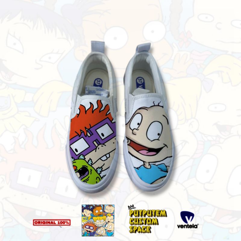 Jual RUGRATS CHUCKIE AND TOMMY - CUSTOM PAINT PUTEM | Shopee Indonesia