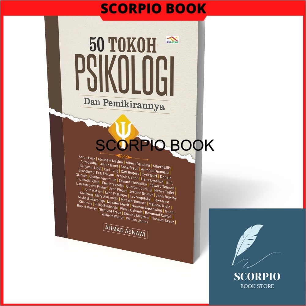 Jual 50 Tokoh Psikologi Dan Pemikirannya - Ahmad Asnawi | Shopee Indonesia