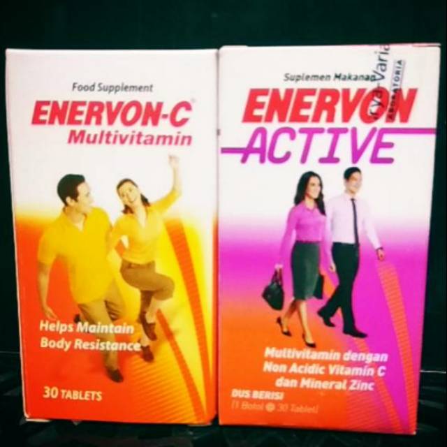 Jual Enervon C Botol 30 | Shopee Indonesia