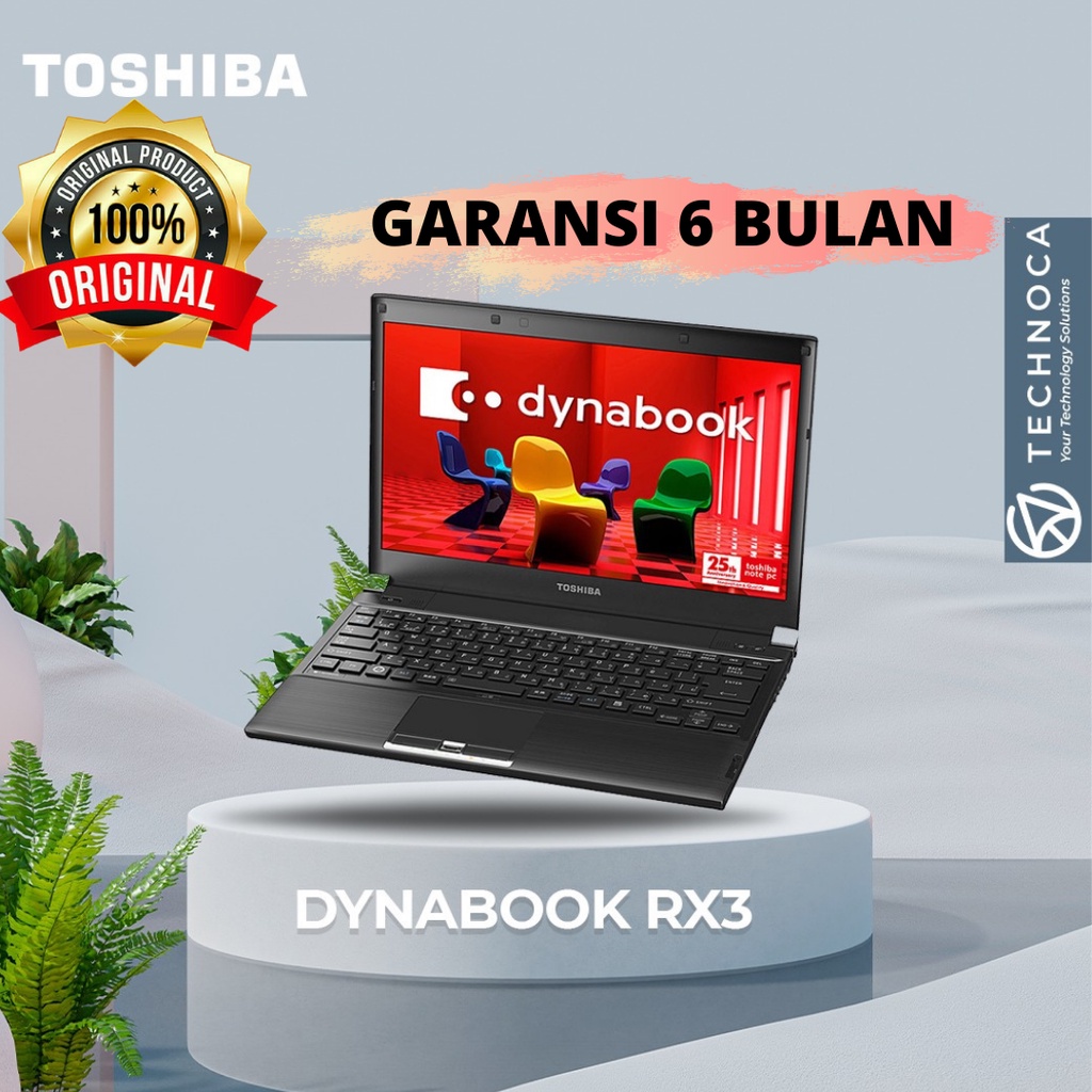 Jual TOSHIBA DYNABOOK RX3 CORE I5 GEN 1 4GB/320GB HDD SECOND