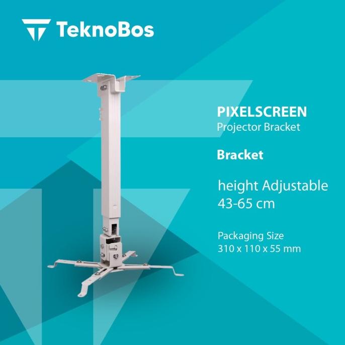 Jual Pixelscreen Projector Bracket 4365 Cm Shopee Indonesia