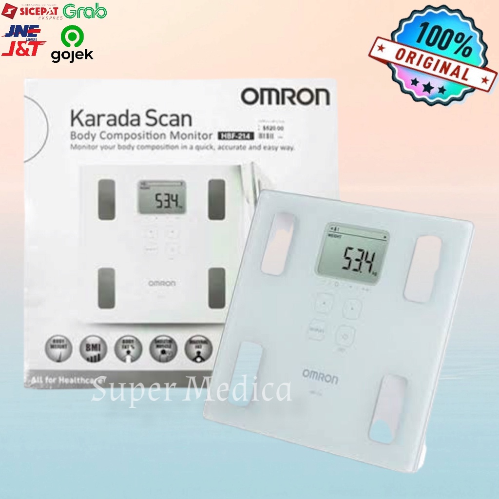 Jual OMRON HBF214 Karada Scan Body Composition Monitor Shopee Indonesia
