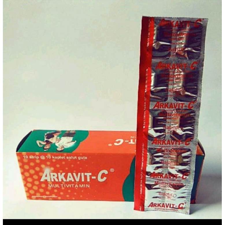Jual arkavit c ABC 500mg harga per box isi 100 | Shopee Indonesia