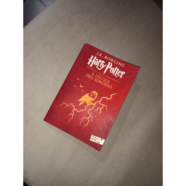 Jual Harry Potter A Lecole Des Sorciers Perancis Shopee Indonesia