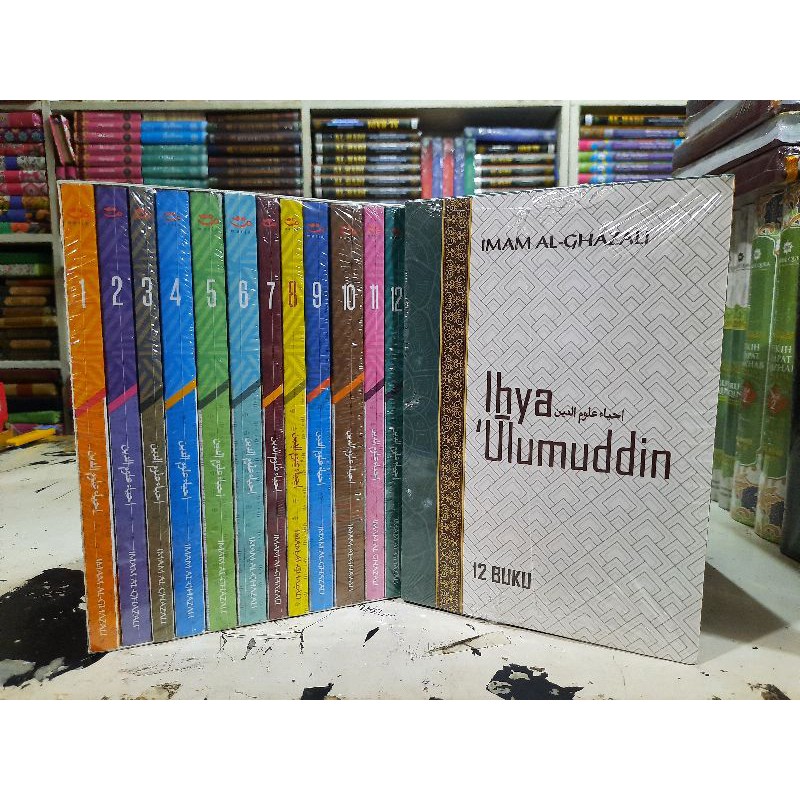 Jual BUKU IHYA ULUMUDDIN JILID 1-12 + BOX - IMAM AL GHAZALI | Shopee ...