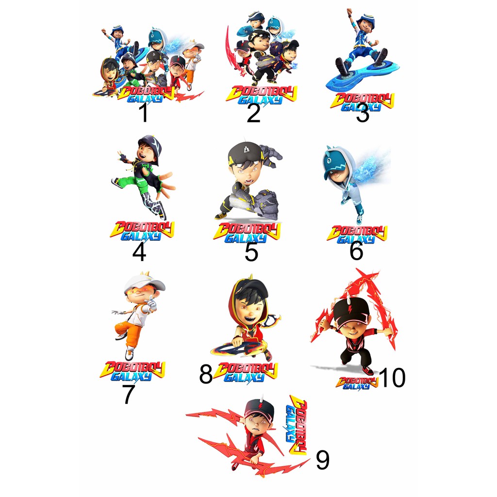 Jual BOBOIBOY Sticker Dinding Galaxy 2 Size 30 - 45 cm Vinyl white ...