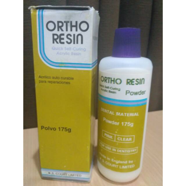 Jual Ortho resinPowder 175gr/Lab gigi Shopee Indonesia