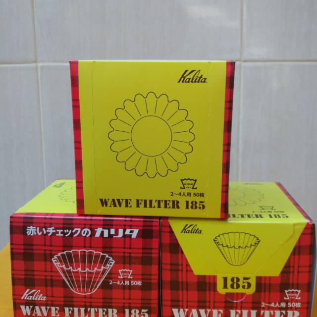 Jual Kalita Wave Paper Filter KWF 185 - 50P | Shopee Indonesia