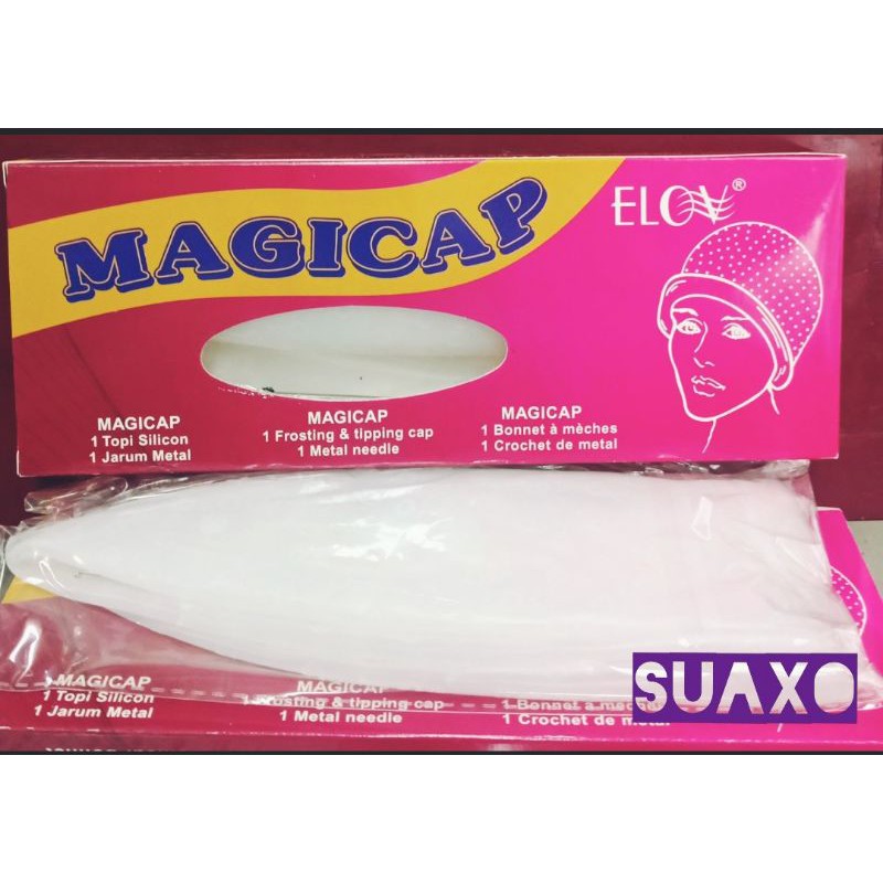 Jual Topi Highlight Elov Topi Semir Rambut Bleaching MAGICAP | Shopee ...