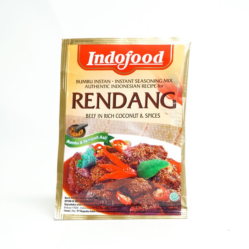 Jual Indofood Rendang Bumbu Instan | Shopee Indonesia