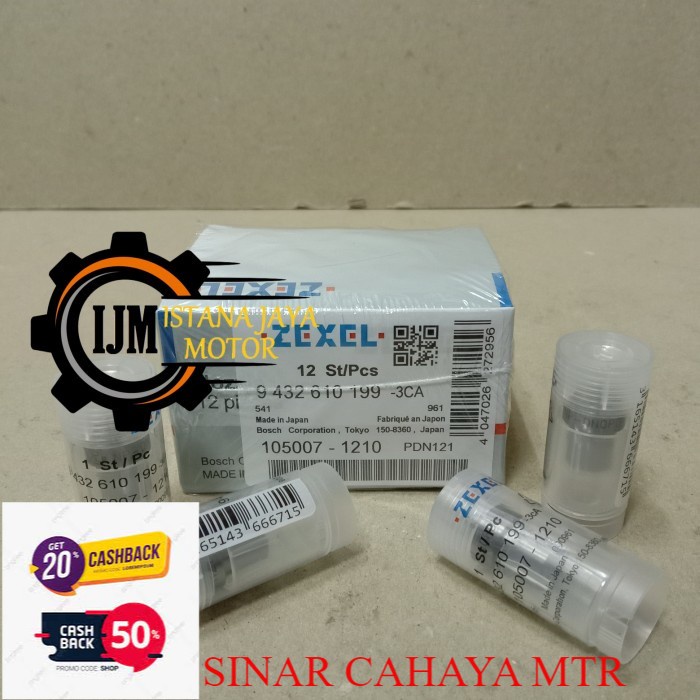 Jual NOZZLE NOZZEL NOZLE INJECTOR ONLY NISSAN TD27 DNO PDN121 ZEXEL ...
