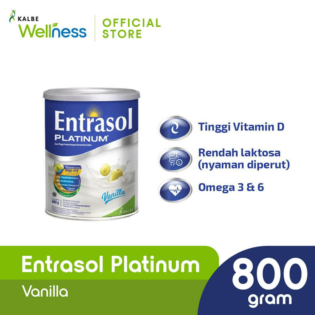 Jual Entrasol Platinum Vanilla 800gr | Shopee Indonesia
