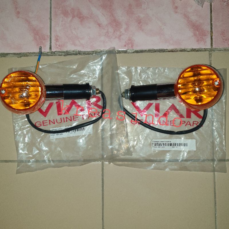 Jual Lampu Riting Sein Viar Karya roda tiga model Lama | Shopee Indonesia