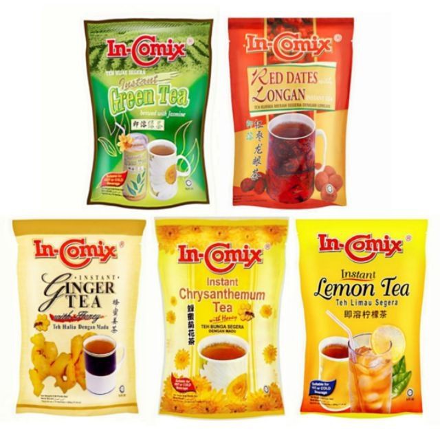 Jual Incomix Instant Teh Bunga Chrysantenum Tea / Ginger Tea Teh Jahe ...