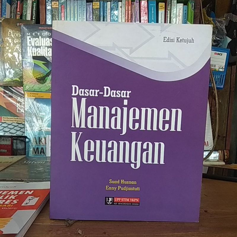 Jual Dasar Dasar Manajemen Keuangan Edisi 7 Suad Husnan Original Shopee Indonesia 