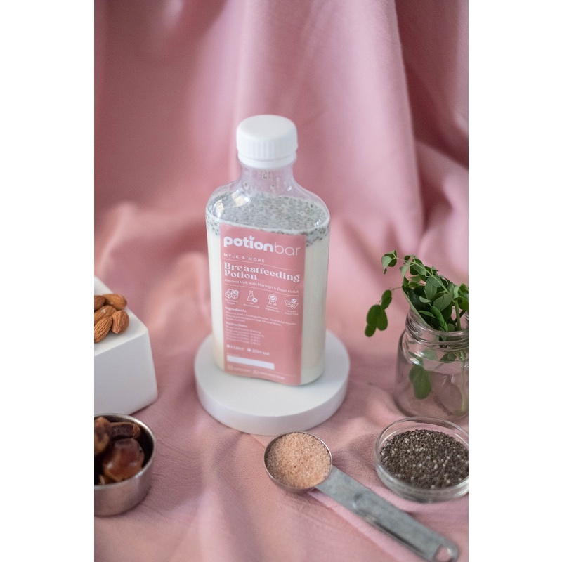 Jual Breastfeeding Potion Pure Almond Milk dengan Extra Daun Katuk